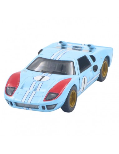 Ford  GT40 MKII 1966 azul claro Escala 1:34 - Carros de colección