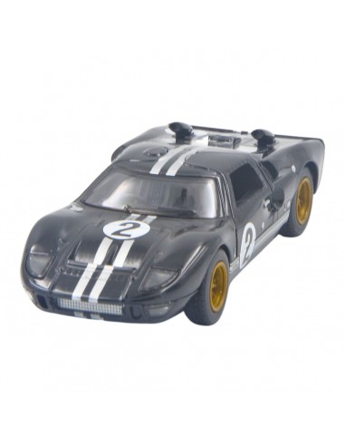 Ford  GT40 MKII 1966 negro con rayas Escala 1:34 - Carros de colección