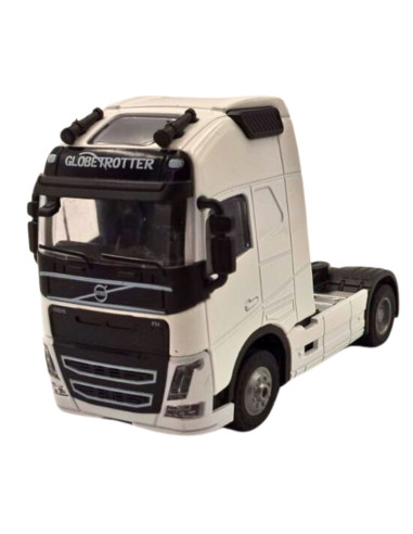 Cabezote Volvo FH blanco - Escala 1:68  - Carros de colección