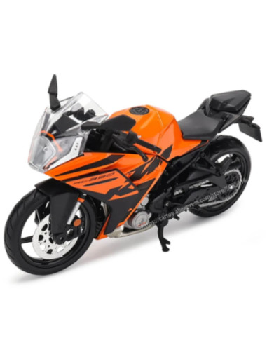 KTM RC 390 naranja -Motos a escala 1:12