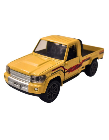 Toyota Land Cruiser Lc 71 platon beige - Escala 1:38- Sin gasolina