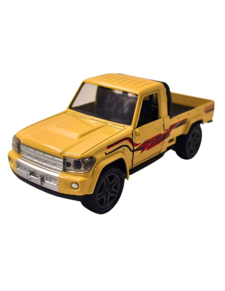 Toyota Land Cruiser Lc 71 platon beige - Escala 1:38- Sin gasolina