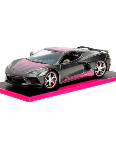 Chevrolet Corvette stingray 2020 JADA edición especial pink slips- Escala 1:24