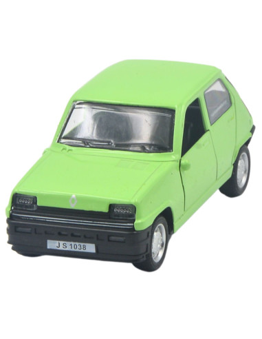 Renault 5 verde - Escala 1:32- Carros de colección