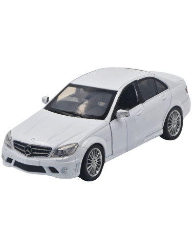 Mercedes benz C 63 AMG blanco – Escala 1:24– Escala 1:24