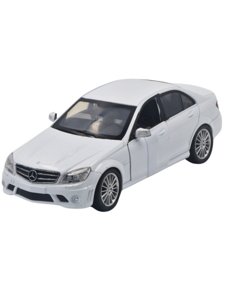 Mercedes benz C 63 AMG blanco – Escala 1:24– Escala 1:24