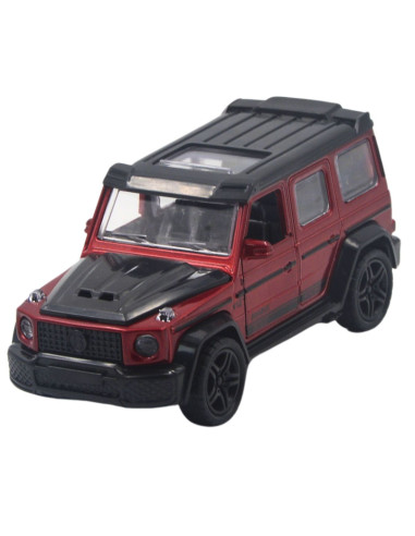 Mercedes benz g class rojo Escala 1:38- Carros de colección