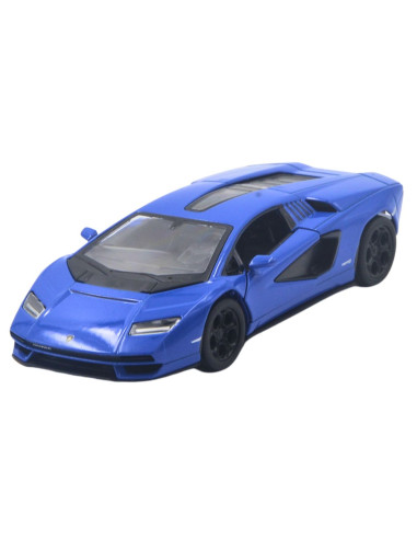 Lamborghini Countach LPI azul - Escala 1:38 - Artículos de colección