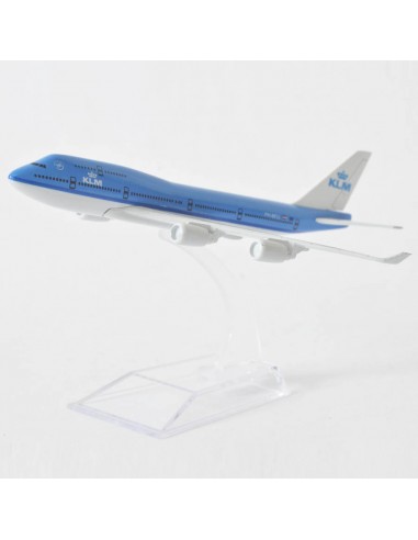 KLM azul con blanco - Aviones comerciales a escala - Artículos de colección