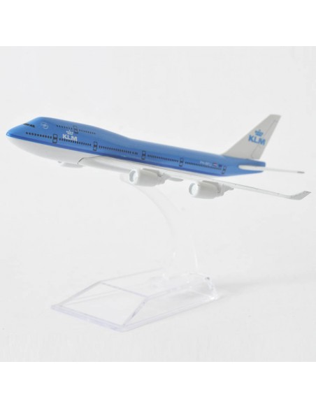 KLM azul con blanco - Aviones comerciales a escala - Artículos de colección