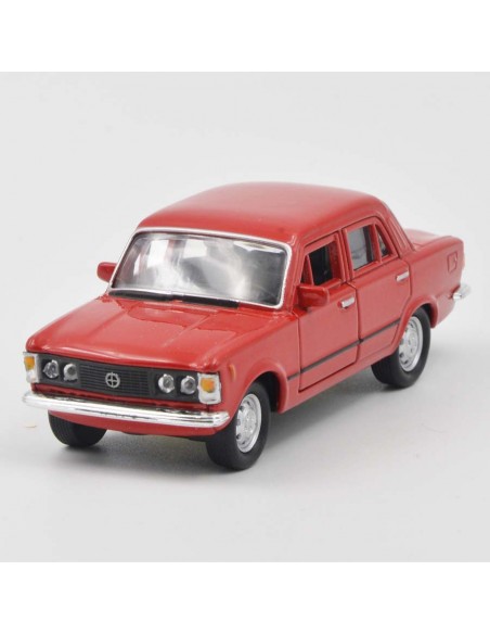 Fiat 125p Rojo Escala 1:34 - Tienda de artículos de colección