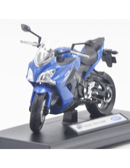 Suzuki GSX S1000F azul - Escala 1:18- Tienda de motos de colección