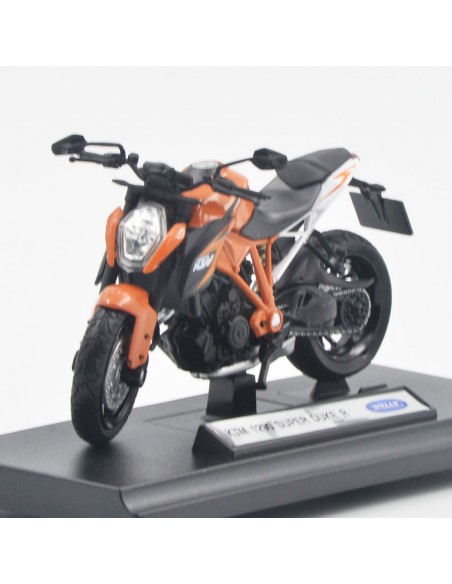 KTM 1290 Super Duke naranja - Escala 1:18- Tienda de motos de colección