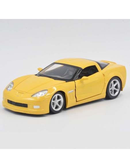 Chevrolet Corvette grand sport amarillo - Escala 1:24