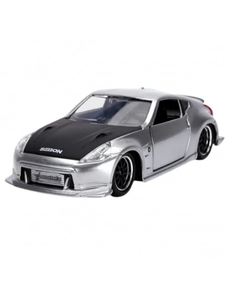 Nissan 370Z gris  - Rápido y furioso- Escala 1:32 Artículos de colección