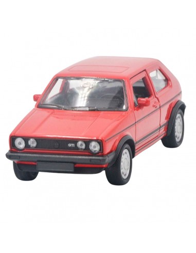 volkswagen golf 1 GTI rojo - Escala 1:36