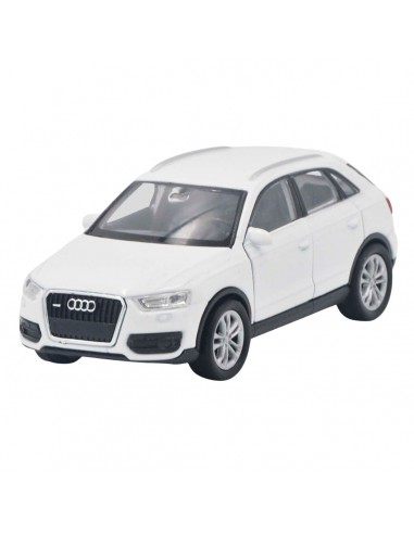 Audi Q3 blanco- Auto a escala- Auto a escala