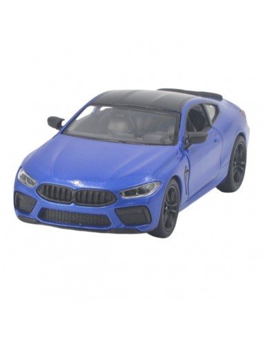 BMW M8 azul - Escala 1:38  - Carros de colección