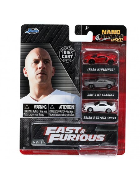 encuentra Jada Toys Fast & Furious 4cm Nano 3 carros - Nano hollywood rides.