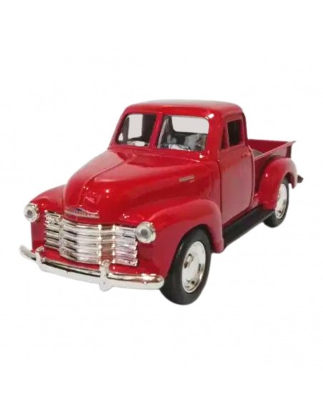 Chevrolet pickup 1953 rojo welly - Escala 1:38